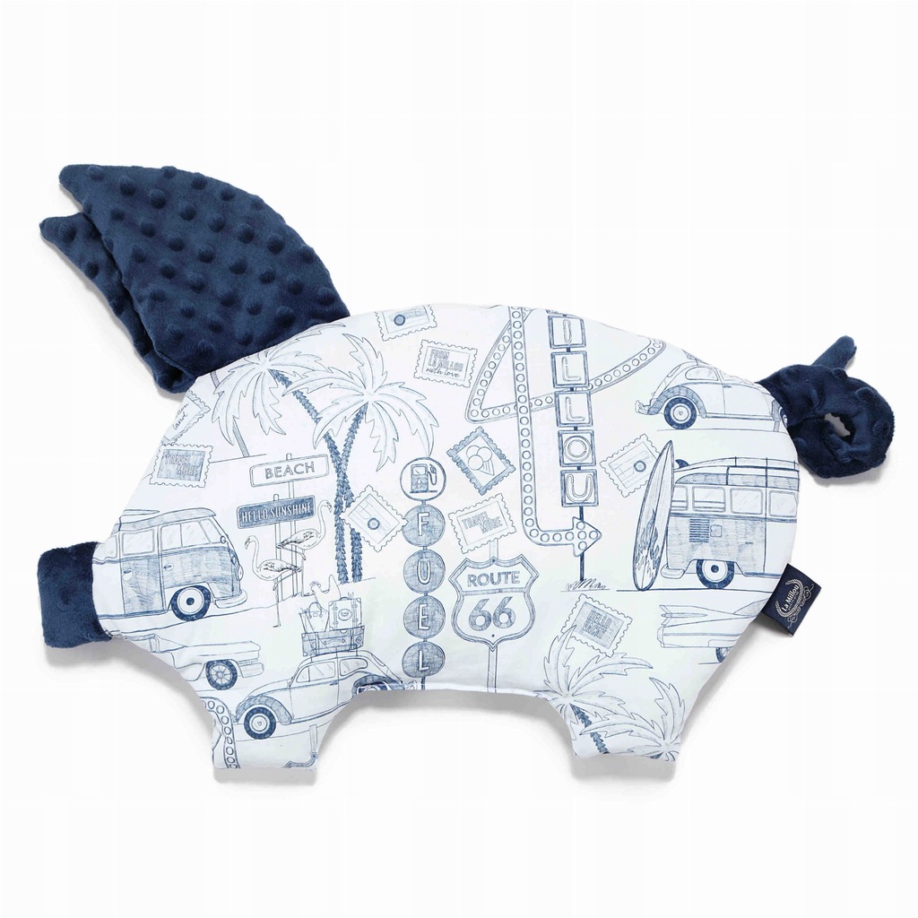 LA MILLOU PODUSIA SLEEPY PIG - ROUTE 66 - NAVY