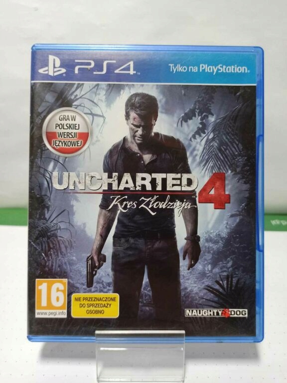 GRA NA PS 4 UNCHARTED 4 KRES ZŁODZIEJA