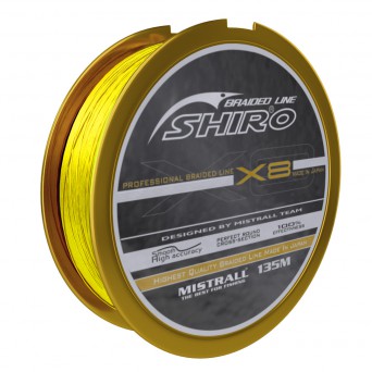 MISTRALL PLECIONKA SHIRO FLUO SILK X8 150M 0,36MM