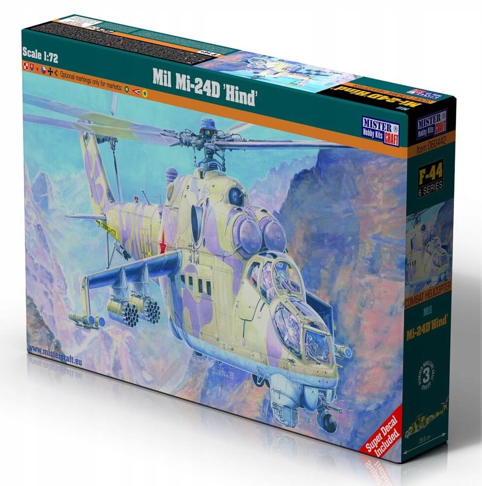 Mistercraft F44 1:72 Mil Mi-24D Hind