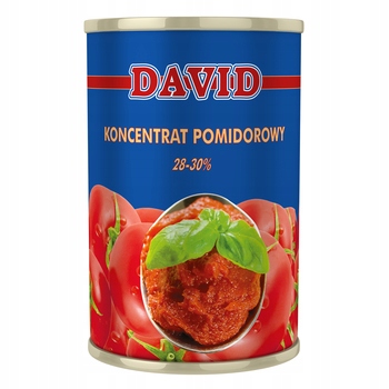 Koncentrat pomidorowy 28-30% David 4500g pasteryzowany