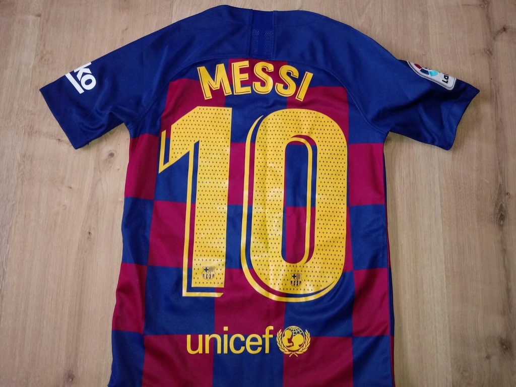 Nike FC Barcelona home 2019-20 #10 Messi 128-137cm