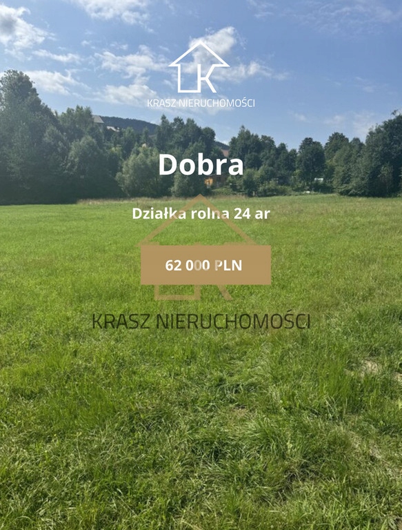Działka, Dobra (gm.), 2400 m²