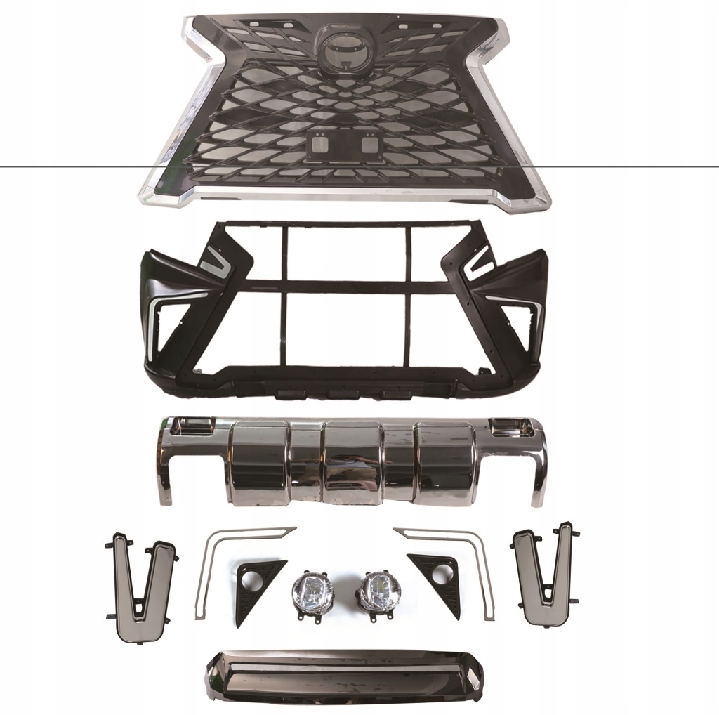 ZDERZAK KOMPLETNY BODY KIT TOYOTA TUNDRA 2014-2020 - 13888739288 ...