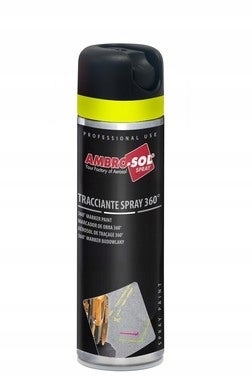 Spray geodezyjny marker żółty fluorescenc. 500ml