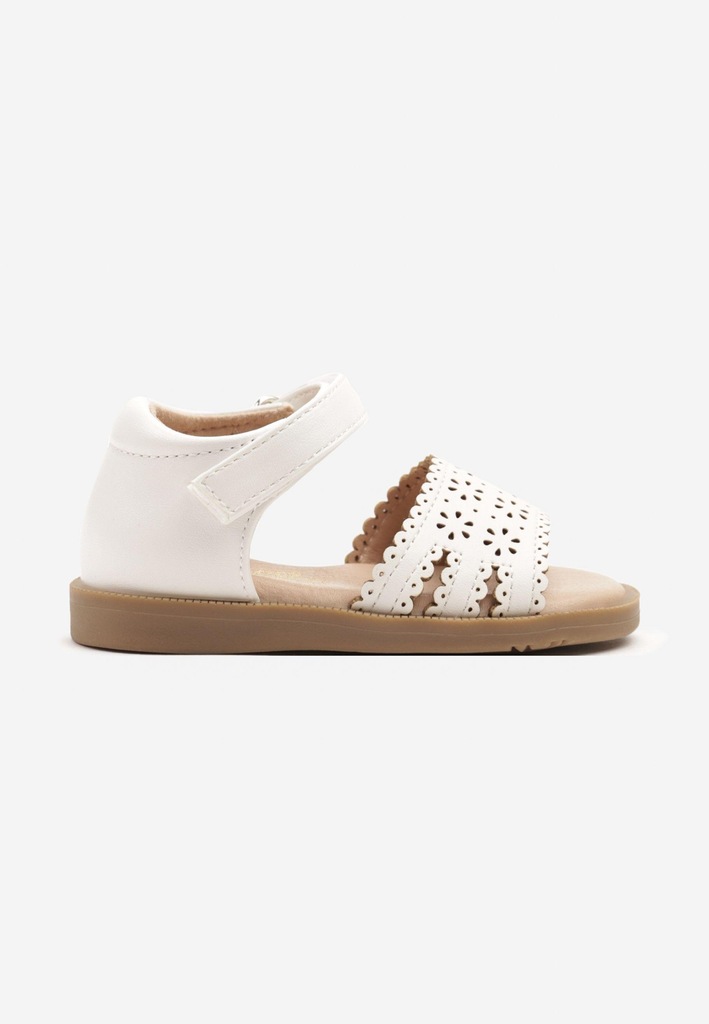 Born2Be Białe Sandały 22 Ekoskóra Casual