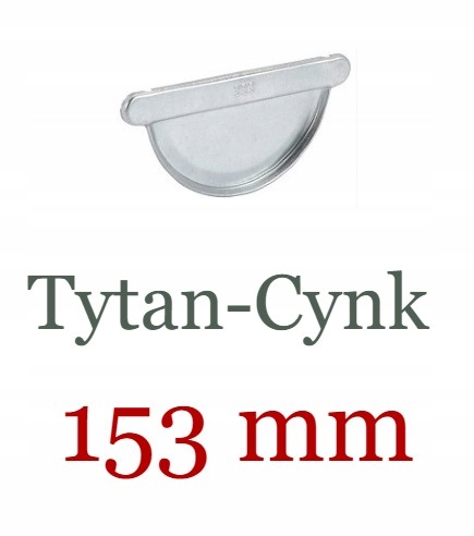 Denko rynny 153mm Tytan-Cynk Jelenia Góra