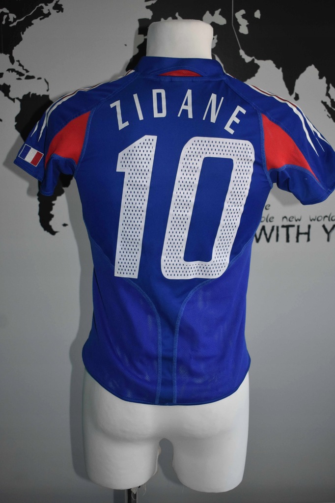 Francja 2004 - 2006 adidas #10 Zidane koszulka