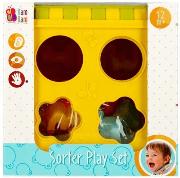 BAM BAM Zabawka edukacyjna Sorter 6w1