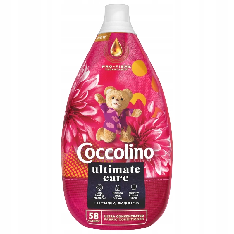 COCCOLINO Ultimate Care Płyn do płukania Fuchsia