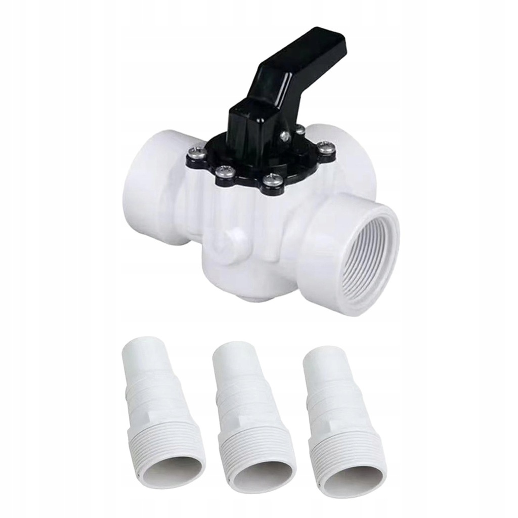 Trójdrożny zawór przełączający. Przełącznik basenowy