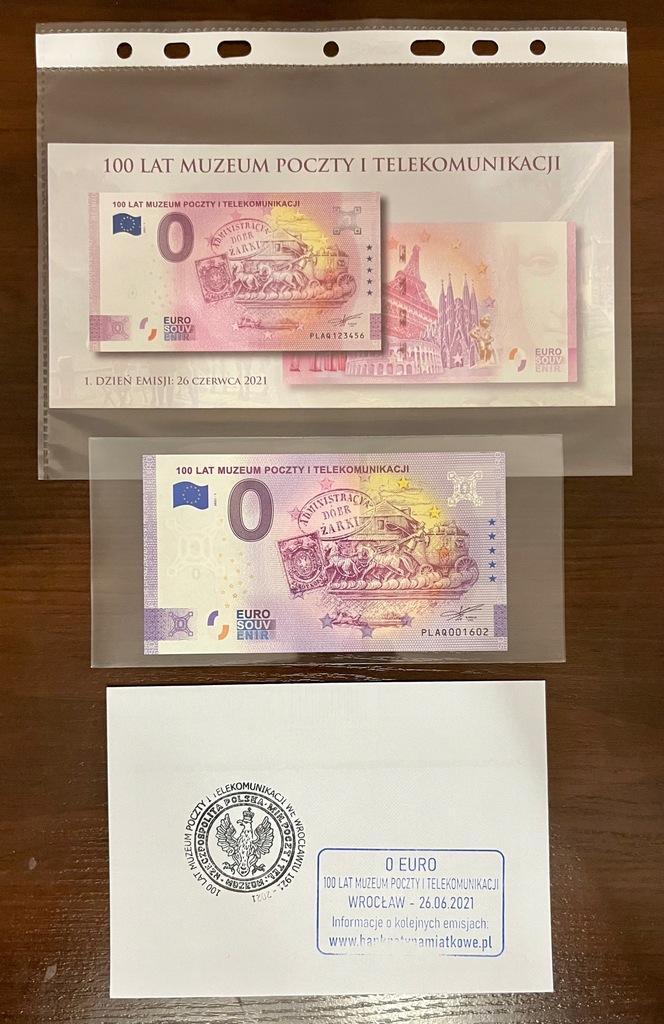 0 EURO Polska Muzeum Poczty i Telekomunikacji Wrocław