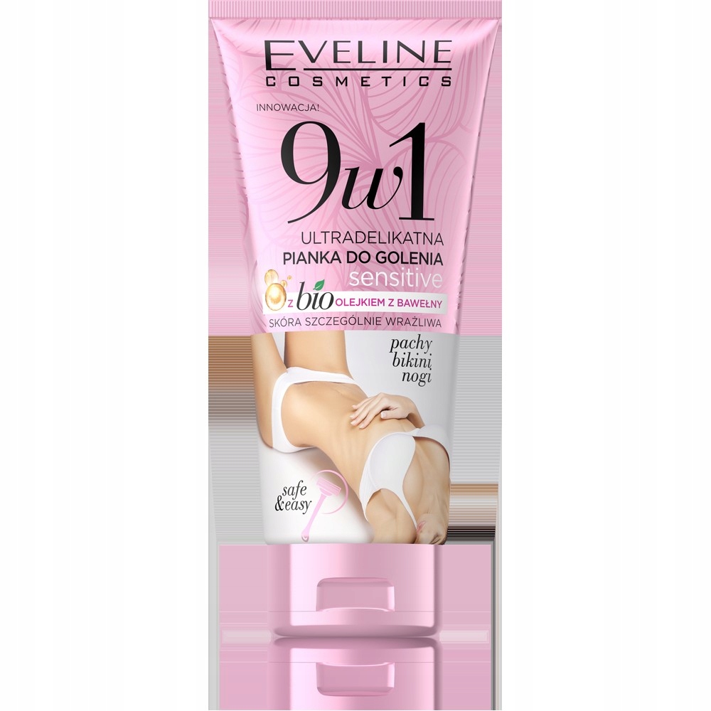 Eveline 9w1 Ultradelikatna Pianka do golenia 175ml