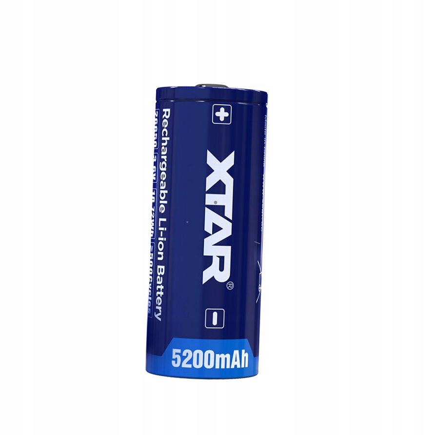 akumulator Xtar 26650 Z ZABEZPIECZENIEM 3,6V Liion