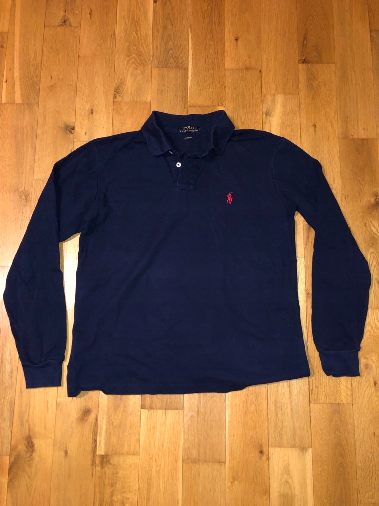 RALPH LAUREN MĘSKA BLUZA LONGSLEEVE Rozm. S