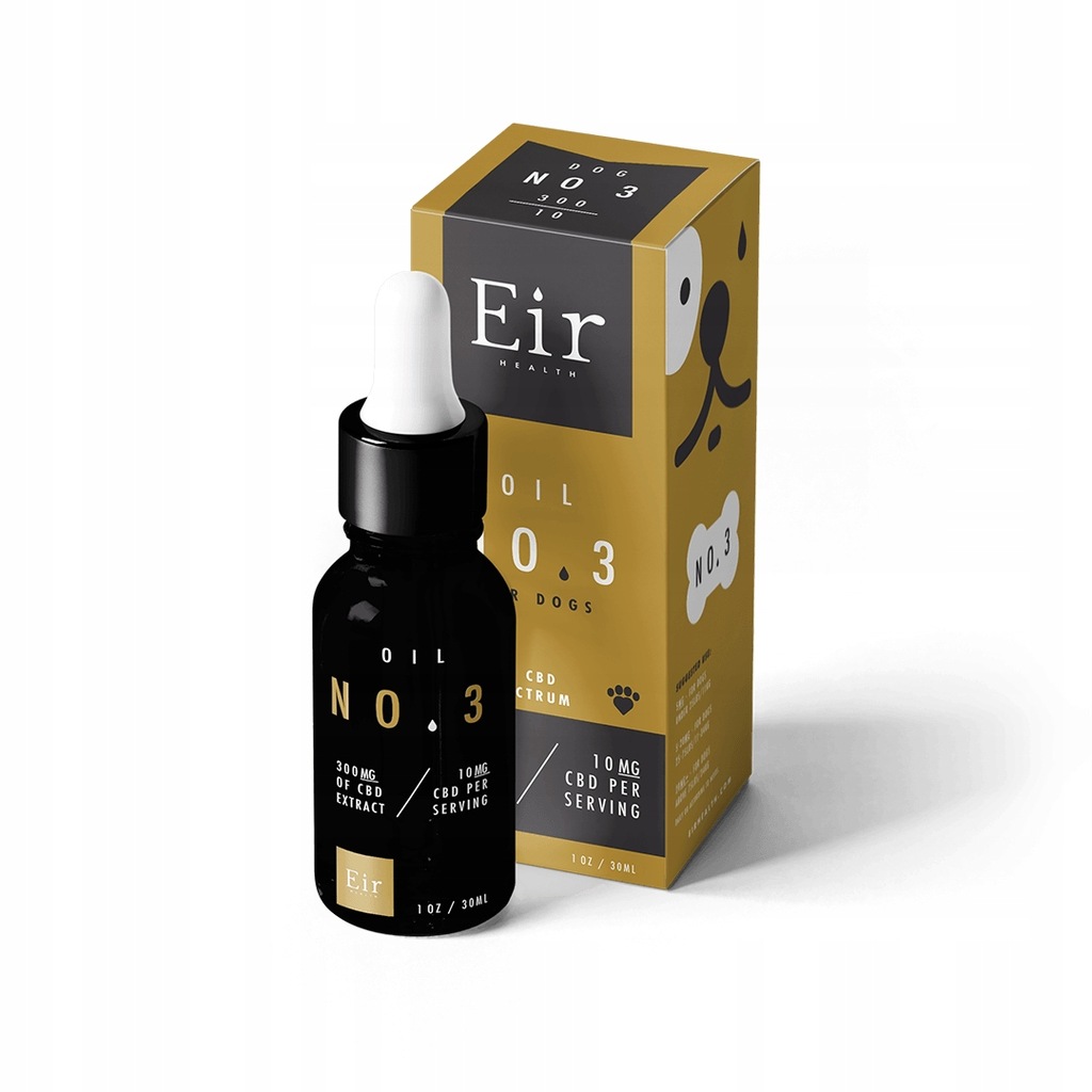 Olejek Konopny CBD 3 dla Psa Eir Health 30ml