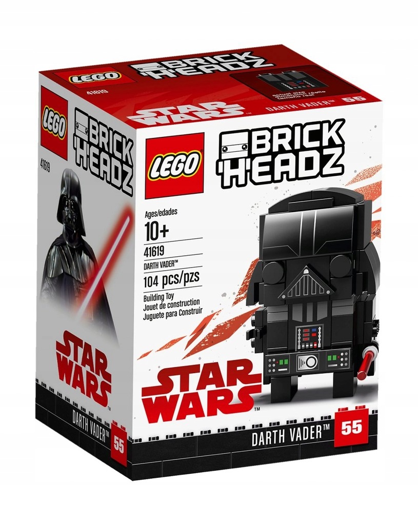 LEGO BRICK HEADZ 41619 DARTH VADER