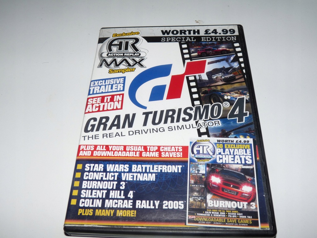 Playstation 2 Cheats action replay Gran Turismo 4