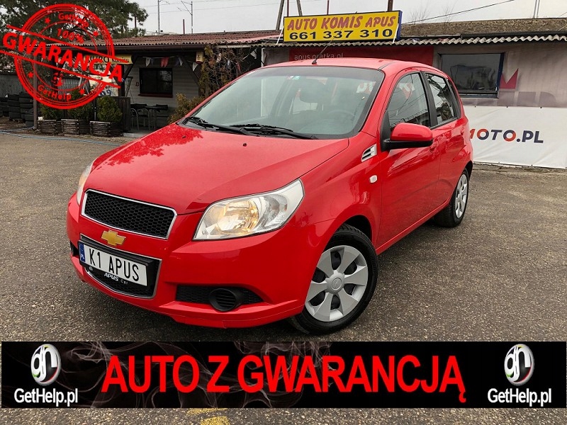 Chevrolet Aveo *Gwarancja*Klima*5drzwi*Ks.se rwiso