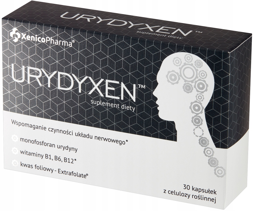 Xenico Urydyxen Monofosforan urydyny Wsparcie koncentracji 30 kapsułek