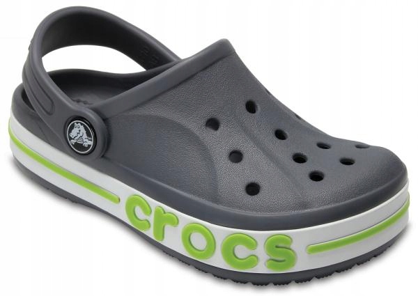 CROCS BAYABAND CLOG CROCBAND GREY SZARE C7 23,5