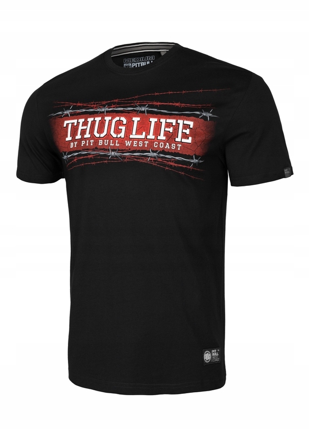 T-Shirt Pit Bull Thug Life 89 S