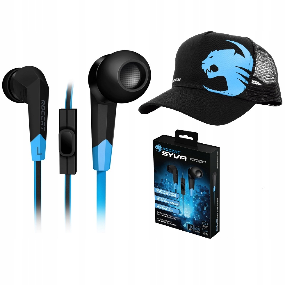 Słuchawki ROCCAT Syva ROC-14-100 + CZAPKA