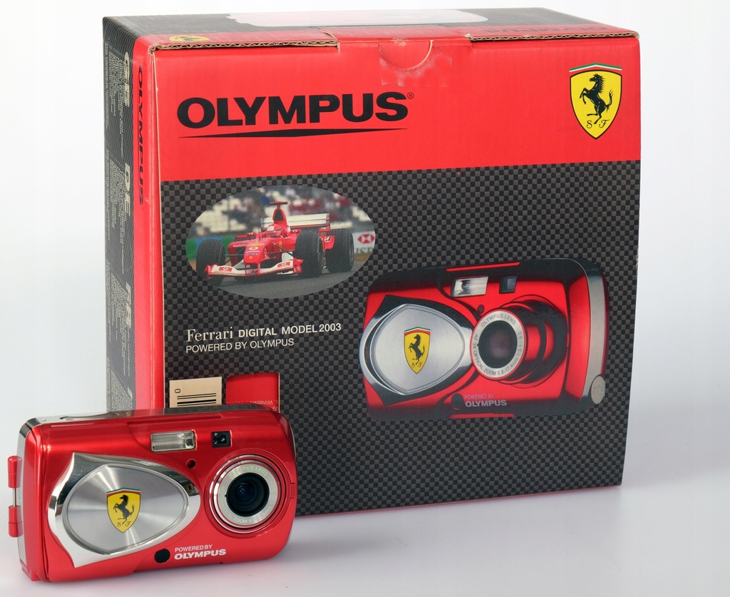 Olympus mju 400 Digital Ferrari 7908964304 oficjalne archiwum Allegro