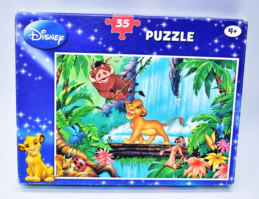 6157-13 ..DISNEY KROL LEW... a#g PUZZLE BAJKOWE 35