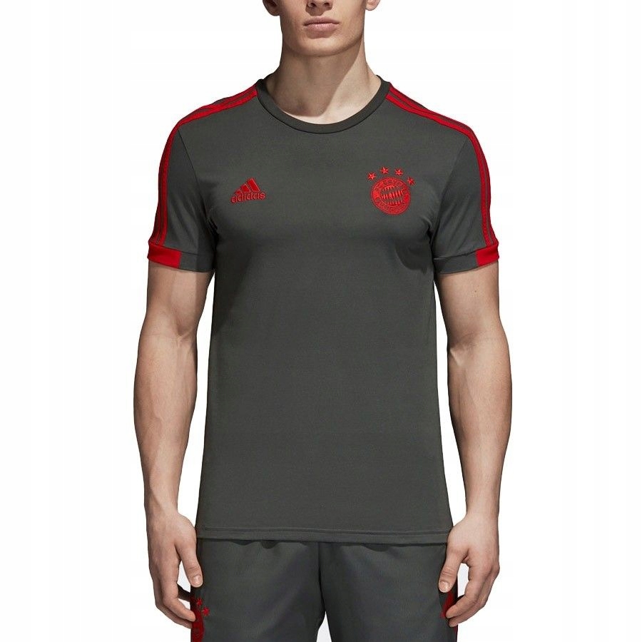 Koszulka adidas FC Bayern TR JSY CW7270 - SZARY; L