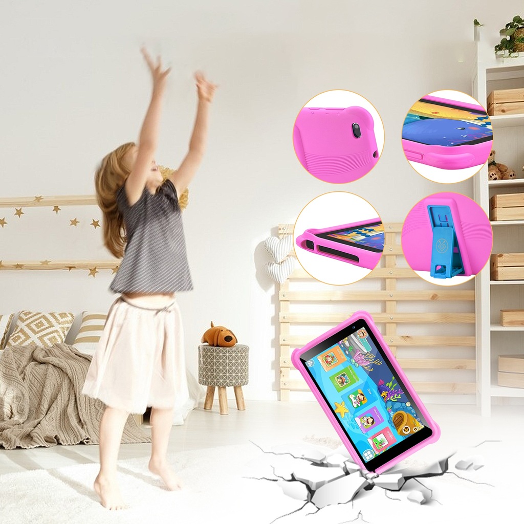 Купить Android 11, Детский планшет 7, 32ГБ, розовый: отзывы, фото, характеристики в интерне-магазине Aredi.ru