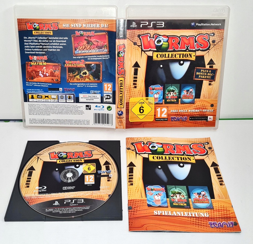 Worms Collection PS3 BDB