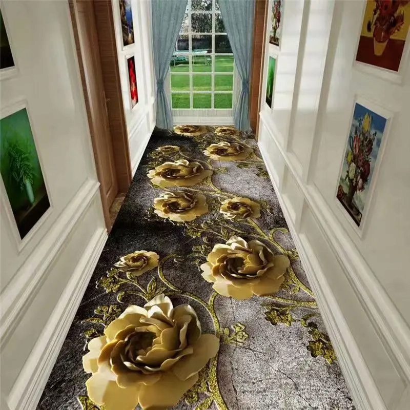 3D Carpets Lawn Path Hallway Corridor Rug Kids Play Living Room Area Rug