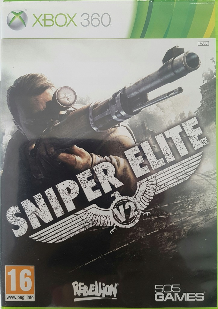 Sniper Elite V2 Xbox 360 Gra Strzelanka Snajper 7952493487 Oficjalne Archiwum Allegro