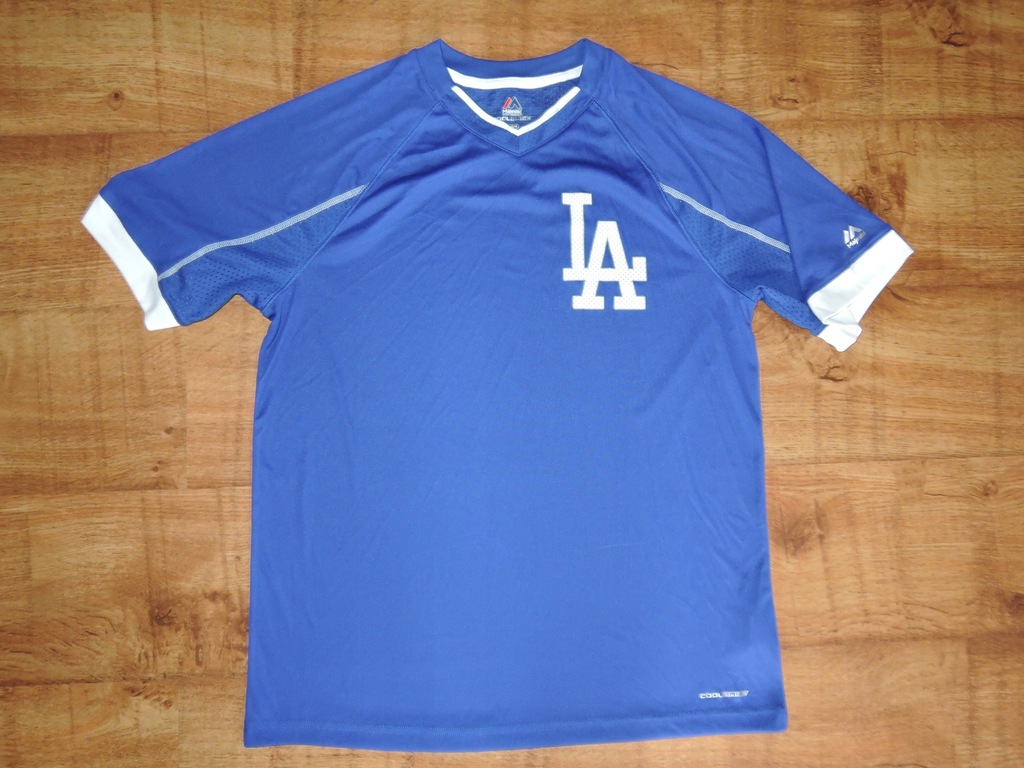 KOSZULKA MAJESTIC LA DODGERS COOLBASE L NOWA