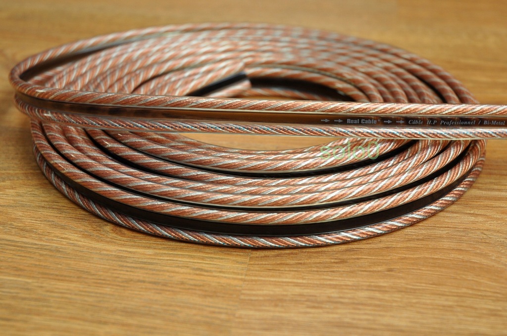 REAL CABLE BM400T KABEL GŁOŚNIKOWY 4mm² - 8 metrów