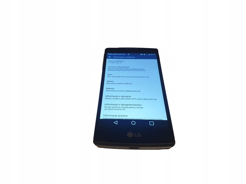 Smartfon LG Spirit 1 GB / 8 GB czarny