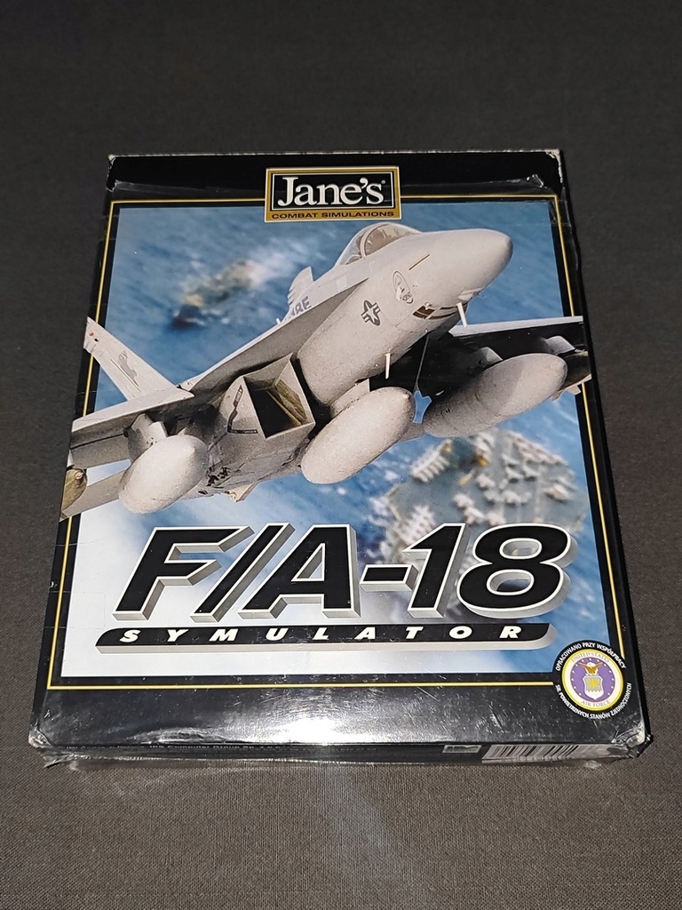 F/A-18 SYMULATOR PREMIEROWA BIG BOX PL/ENG PC