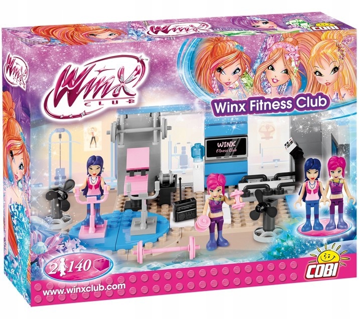 Klocki Winx 140 elementów - Klub Fitness GXP-65870