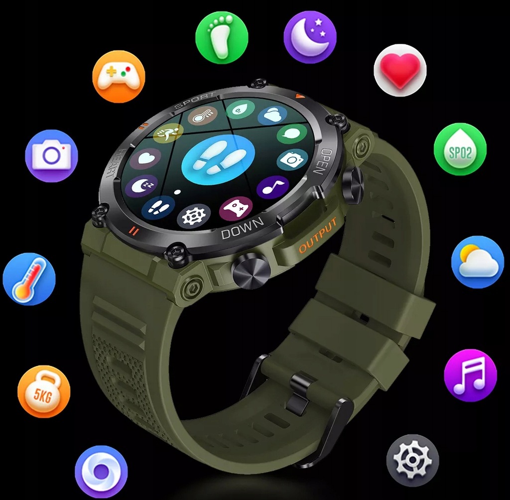 Купить СМАРТЧАСЫ МУЖСКИЕ ЧАСЫ ПОЛ ВЫЗОВ МЕНЮ 400мАч: отзывы, фото и ...