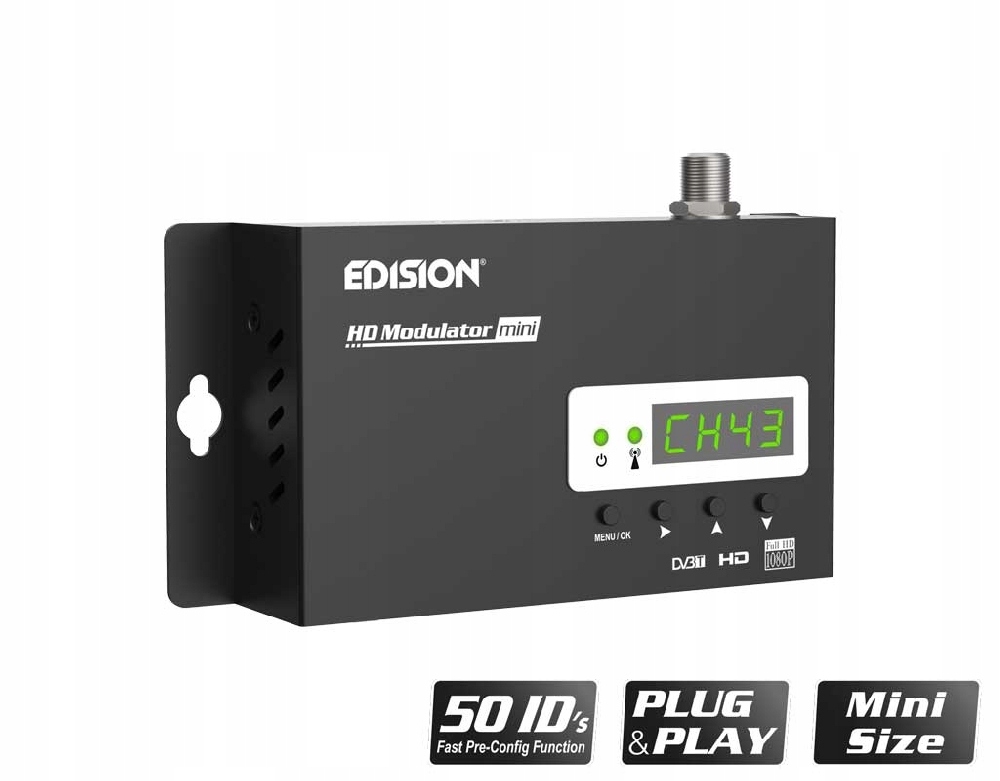 Modulator HDMI do DVB-T/MPEG4 EDISION HD Mini