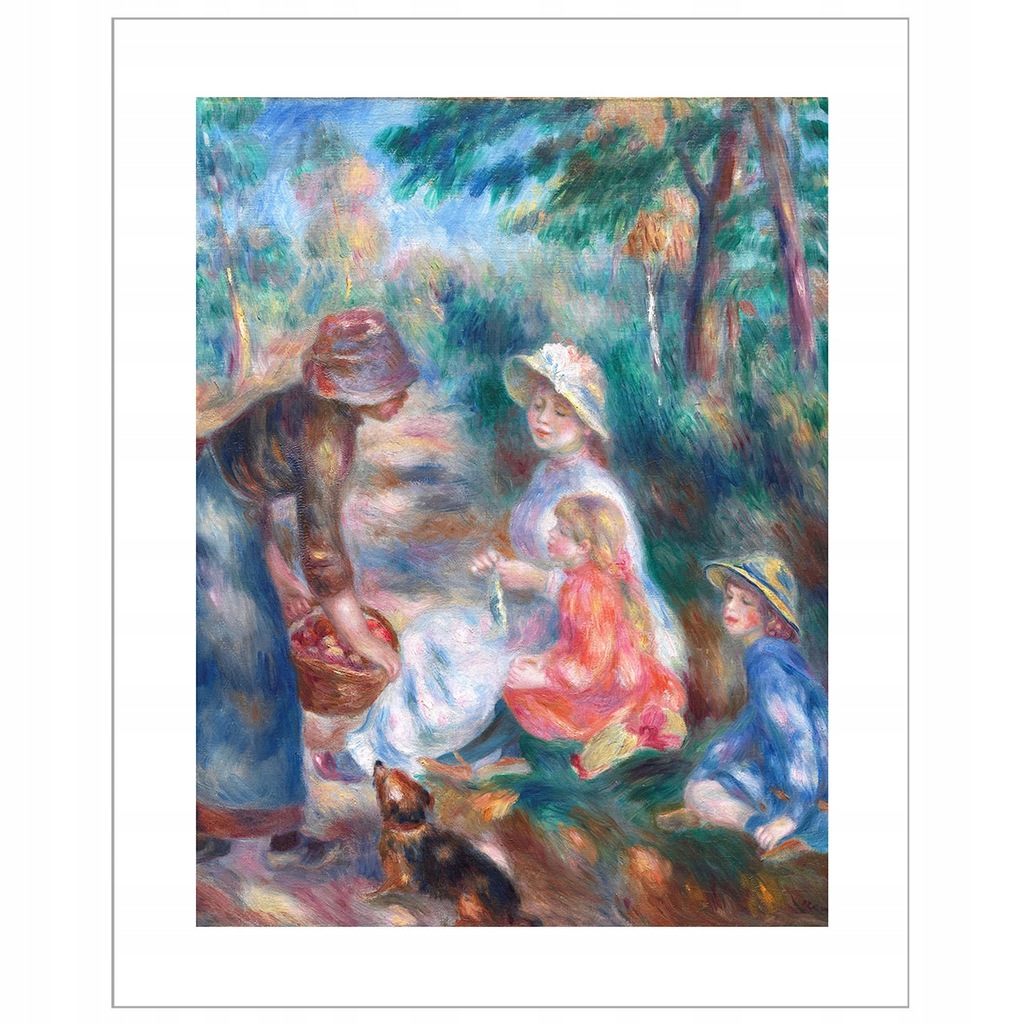 Renoir Aline Charigot PLAKAT 40x50