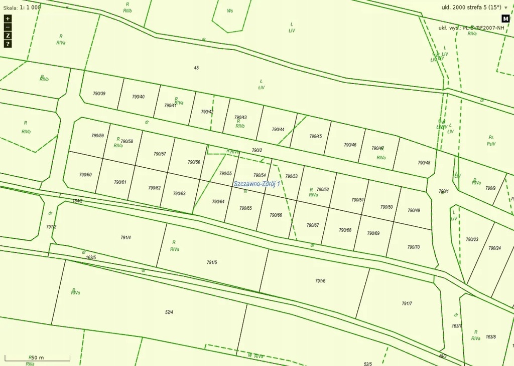 Działka, Szczawno-Zdrój, 776 m²