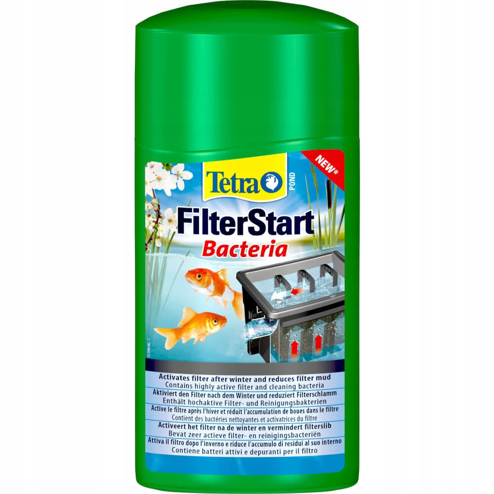 Tetra Pond FilterStart 1L - Bio-starter bakterie do oczka wodnego