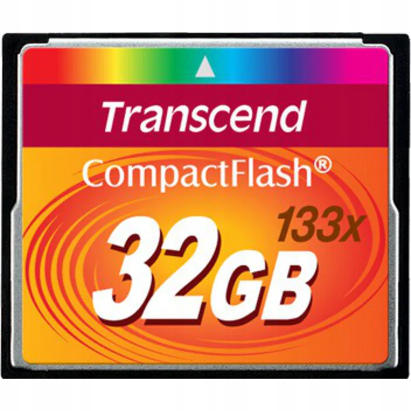 Karta pamięci TRANSCEND CF 32 GB Plastikowy