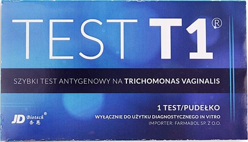 Test T1 antygenowy na infekcję rzęsistek pochwy