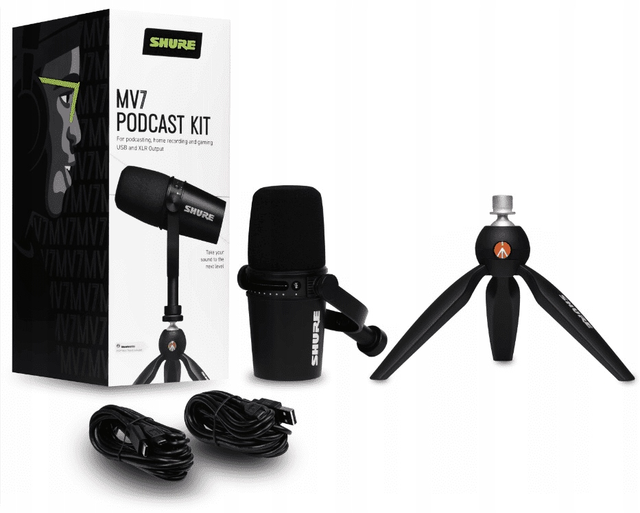 MIKROFON SHURE MV7 PODCAST KIT