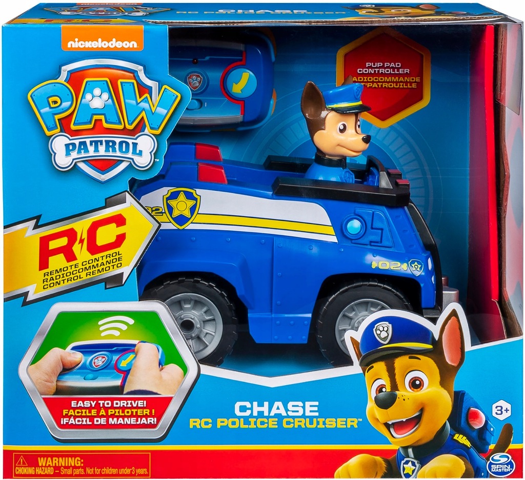 Купить PAW PATROL CHASE ПОЛИЦЕЙСКАЯ АВТОМОБИЛЬ С ДИСТАНЦИОННЫМ УПРАВЛЕНИЕМ: отзывы, фото, характеристики в интерне-магазине Aredi.ru