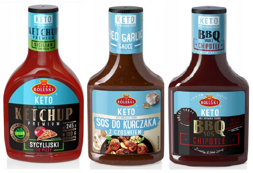 Sos Roleski Keto Zestaw 3 Idealny Na Grilla 12335927651 oficjalne