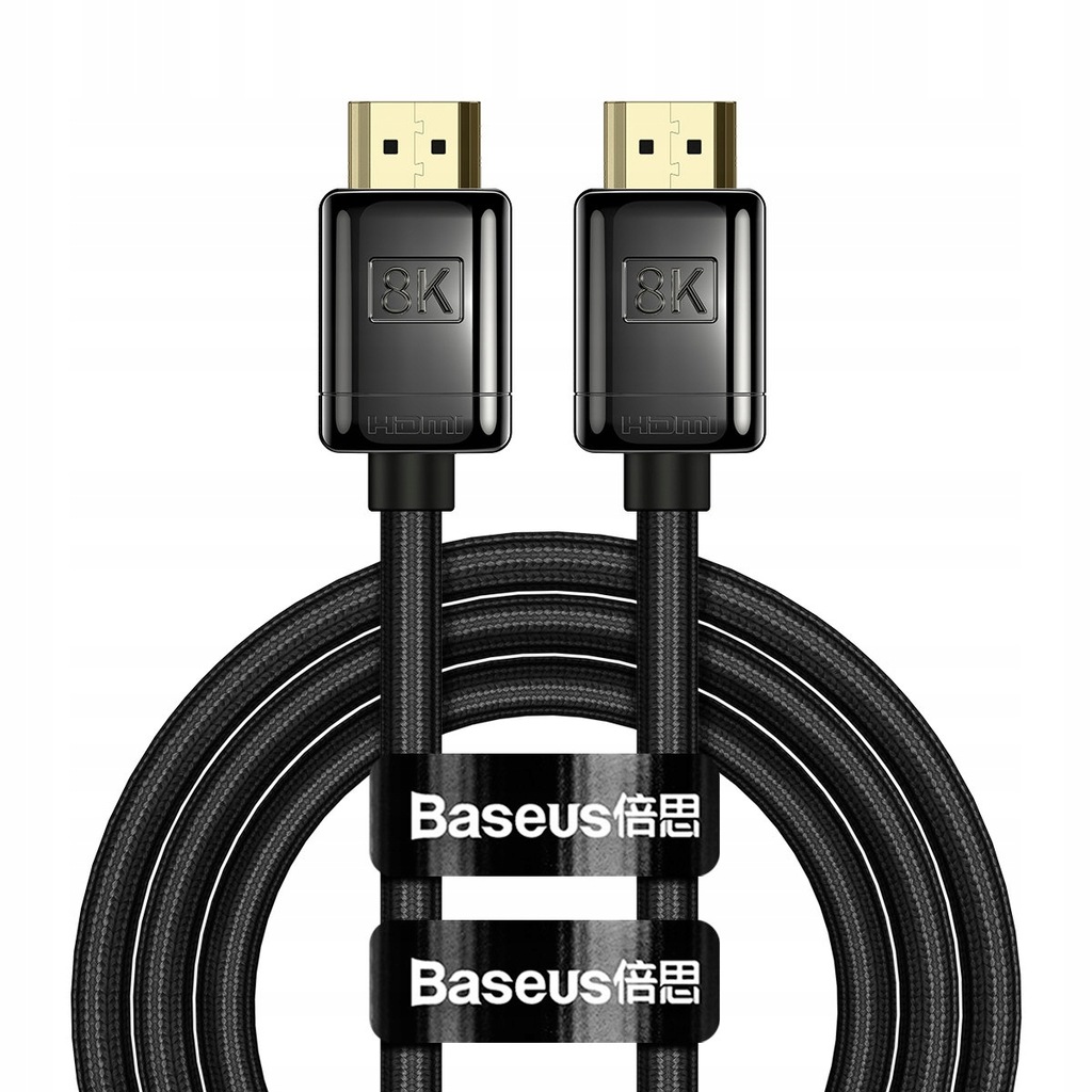Baseus Kabel Mocny Przewód HDMI 2.1 8K 2m